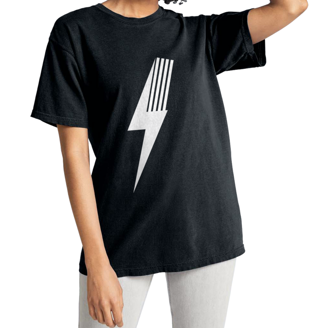 ADULT SPARK TEE - BLACK