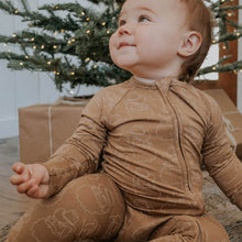 Load image into Gallery viewer, Ranch Santa | Bamboo Zip Romper