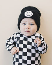 Load image into Gallery viewer, Smiley Beanie | Black