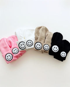 Smiley Beanie | Black