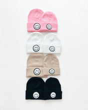 Load image into Gallery viewer, Smiley Beanie | Black