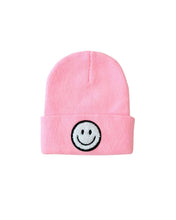 Load image into Gallery viewer, Smiley Beanie | Pink