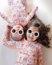 Load image into Gallery viewer, Bamboo Zip Romper | Easter Hop